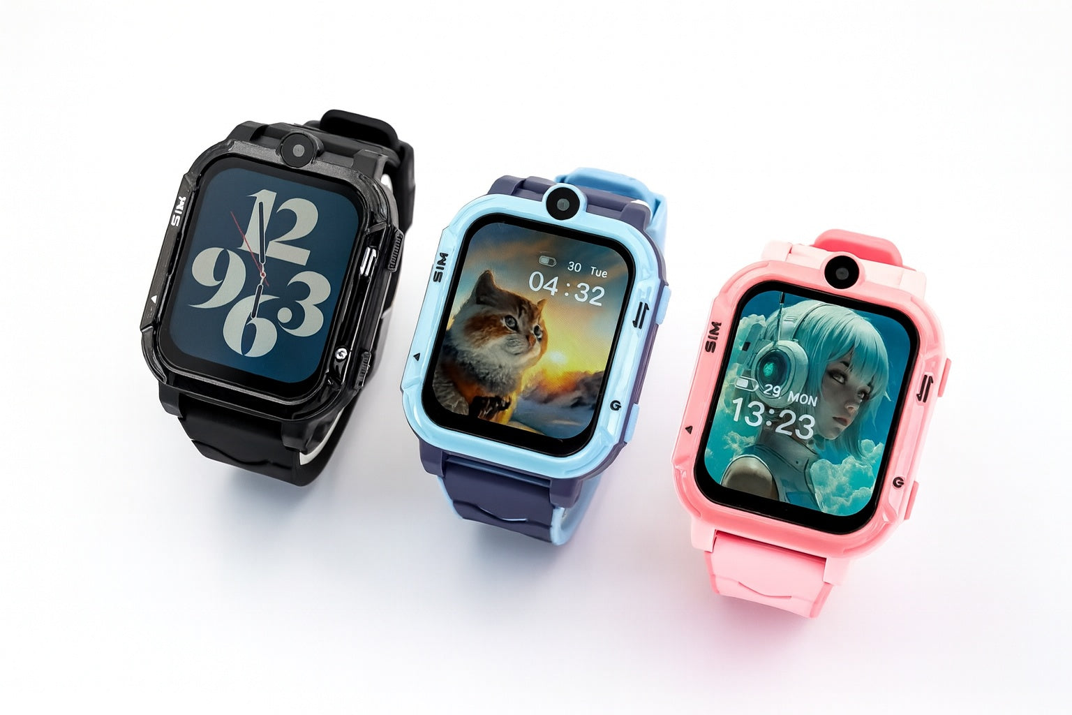 Montre Connectée Enfant 4G — GPS, Caméra, Écran Tactile & Éducative | Fille & Garçon
