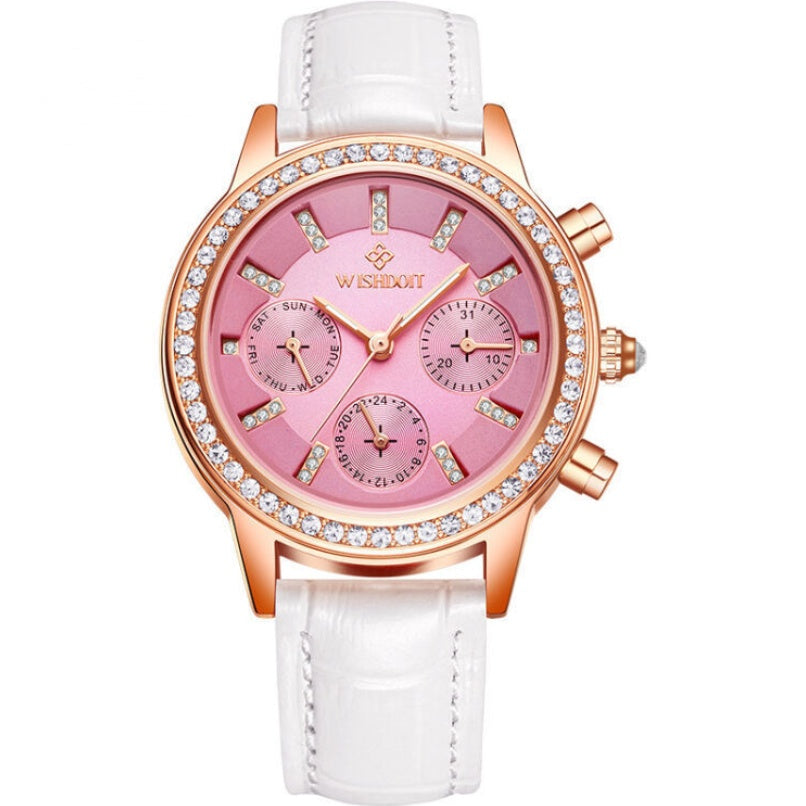 Montre Femme Multifonction Étanche | Quartz Coloris au Choix