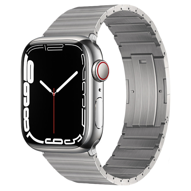 Bracelet Montre Titane Pur | Compatible Apple Watch 38-49mm