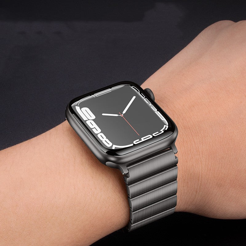 Bracelet Montre Titane Pur | Compatible Apple Watch 38-49mm