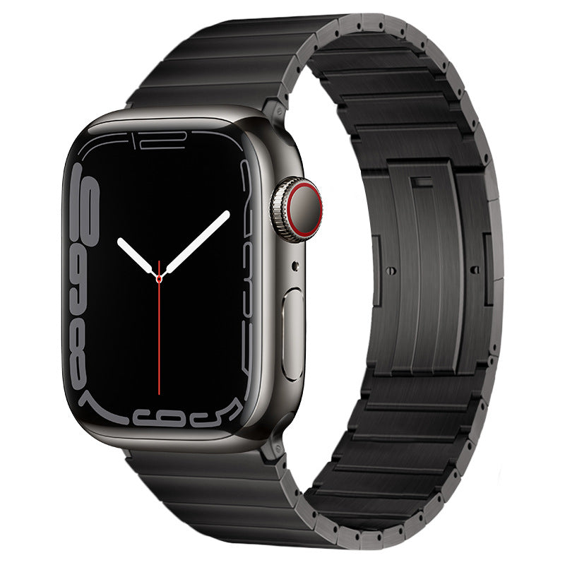 Bracelet Montre Titane Pur | Compatible Apple Watch 38-49mm