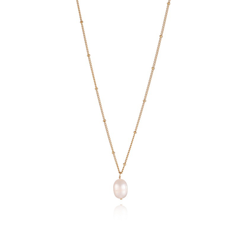 Natural Freshwater Pearl Pendant Necklace For Women