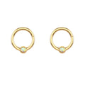 Stainless Steel Opal Nose Ring Nose Stud Stud Earrings Piercing Jewelry